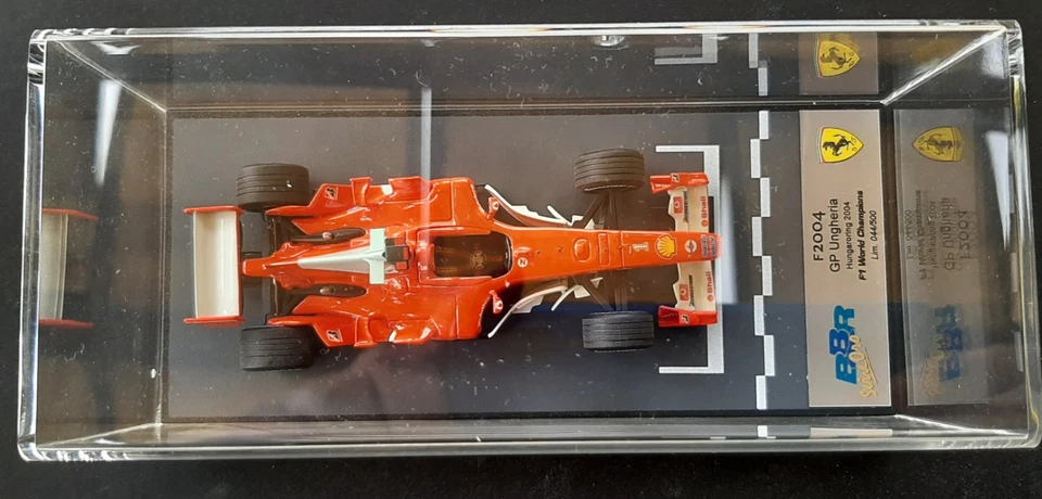 FERRARI F2004 GP UNGHERIA SCHUMACHER  - BBR BG278 #44/500 - Immagine 2 di 4