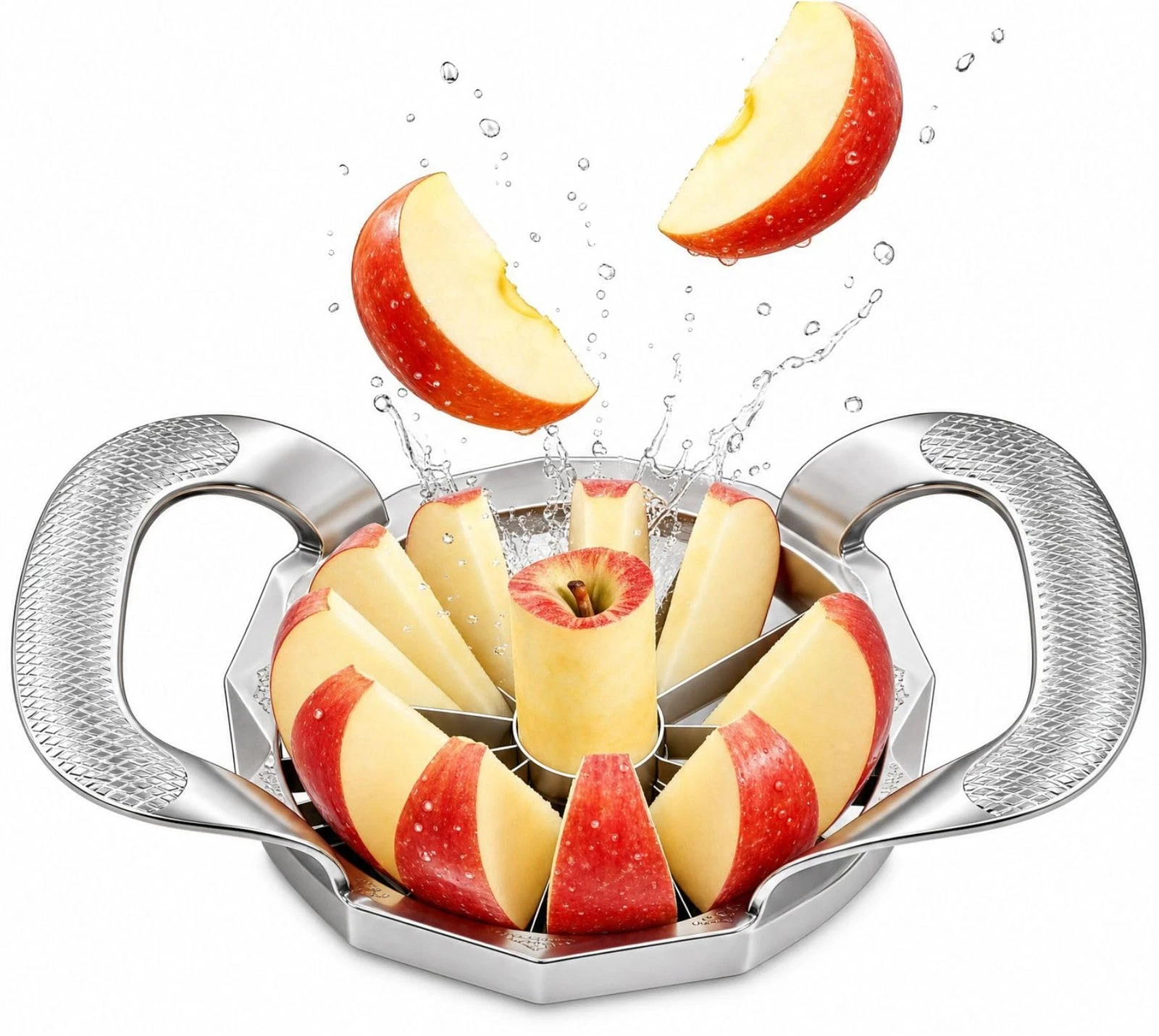 Apple Slicer,12-Slices Stainless Steel Cutter，Heavy Duty Stainless Steel Appl...
Opens in a new wind