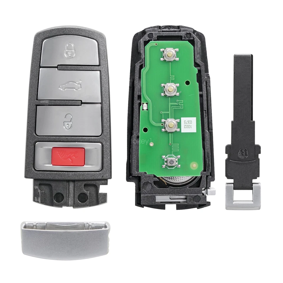 Mando a distancia para Volkswagen Passat CC 2007 2008 2009 2010 2011 2012 2013 2014 Foto 4 de 4