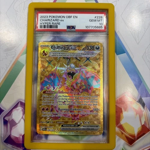 Charizard ex 228/197 SV03: Obsidian Flames Holo - PSA 10!!