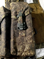 2025 Russian Army Ratnik 6sh117 AK Magazine Pouch Latest gen Digital EMR Camo  