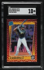 2021 Donruss Optic Rated Rookie Photon Prizm Ke'Bryan Hayes #43 SGC 10 GEM b4d