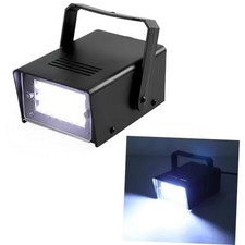 24 Super Bright LED Mini Strobe Light - White Color Party Stage Light