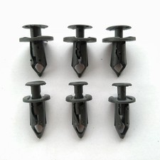 20pcs 0.31 in Car Plastic Rivets Fastener Push Clip for Auto Door Trim Panel