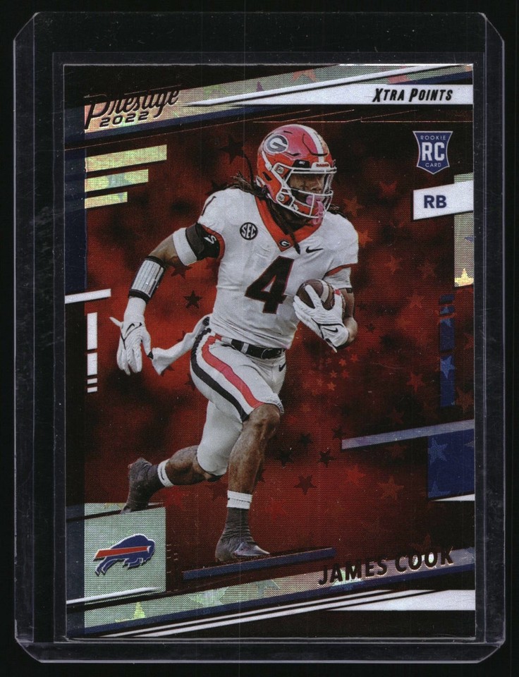 2022 Panini Prestige James Cook #347 Xtra Points Diamond Buffalo James Cook #347 Xtra Points Diamond RC Buffalo Bills