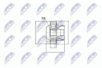 Nty Gelenk Gelenkwelle NPW-VV-005 FüR Volvo XC70 V70 XC90 1 275 875 876 2 285 3