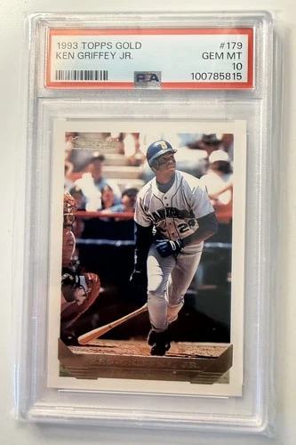 1993 TOPPS GOLD KEN GRIFFEY JR. #179~PSA 10