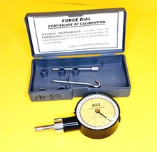 🔥 WAGNER FORCE DIAL FDK 60 MECHANICAL PUSH/PULL FORCE GAUGE 60LB 0.50LB DURABLE