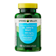 Spring Valley St. John's Wort Standardized Extract Capsules 300 mg 150 Count