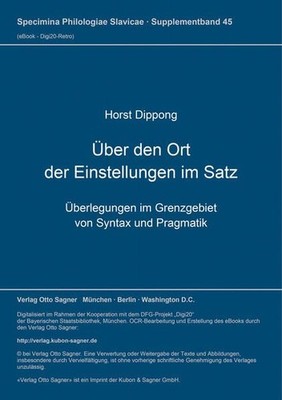 Über den Ort der Einstellungen im Satz: Überlegungen im Grenzgebiet von Syntax u