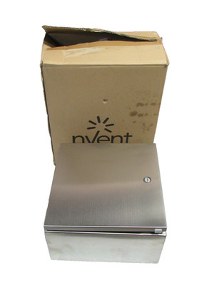 Nvent CSD12126SS SS Stainless Hinged Electrical Enclosure 12X12X6 W/ Backplate