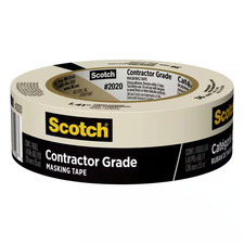 Scotch 1.41 In. X 60.1 Yds. Multi-Surface Contractor Grade Tan Masking Tape 1 R