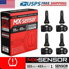 Autel TPMS MX1-Sensor 315MHz & 433MHz 2in1 Auto Tire Pressure Sensor Rubber Stem