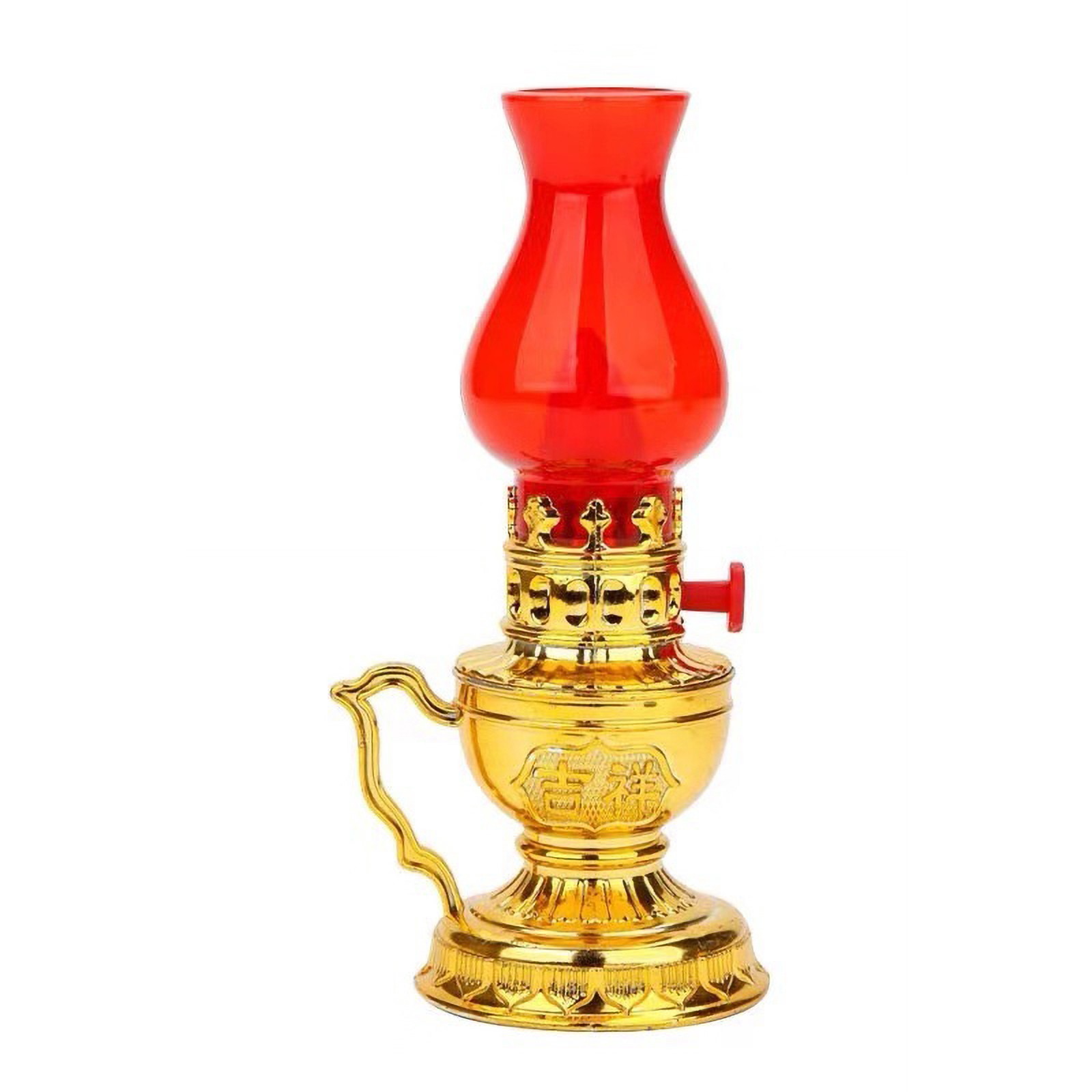 Eternal Altar Lamp LED Retro Chinese Candle Lamp Candlestick Ornaments Fortune
