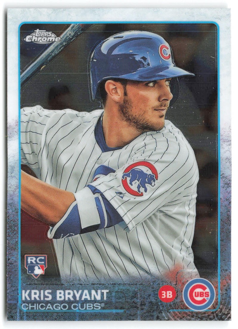 2015 Topps Chrome Kris Bryant #112 Chicago Cubs