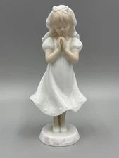 Holy Communion Keepsake Figurine The Valencia Collection Roman Inc Vintage 2001