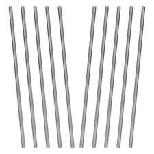 10Pcs M8 x 250mm 304 Stainless Steel Fully Threaded Rods, Threaded Rods Bar S...