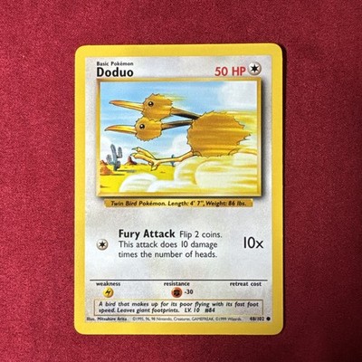 Pokemon TCG - Base Set - Doduo 48/102 - Condition (LP)