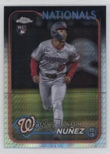 2024 Topps Chrome Update Prism Refractor Nasim Nunez Nasim Nuñez #USC173 1c85