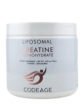 Codeage Liposomal Creatine Monohydrate Unflavored Powder 5.29oz SEALED Exp 03/26