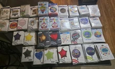 Foil Miylar Birthday Baby Numbers Get Well Wholesale New Balloon Lot Over 700+ 