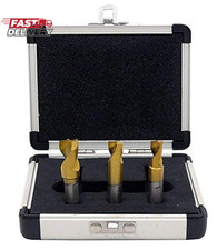 3 Pc Hs Cobalt Welding Spot Welder Drill Bit Set Kit Weld Cutter Cutting