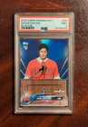 2018 Topps Opening Day - Shohei Ohtani #200 Blue Foil (RC) PSA 9 MINT (LOW POP)