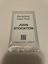John Stockton Basketball Card Lot Pack 7 Cards Gift Ready Rip Pack No Duplicates