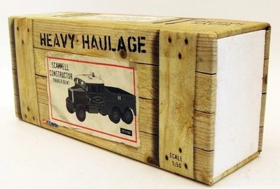 Corgi 1/50 Scale CC11102 - Scammell Constructor Parker Bent - blau