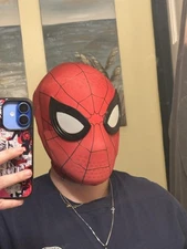 Spider Man Mask Hood Spiderman Halloween Cosplay Spandex Cosplay Roleplay Free S