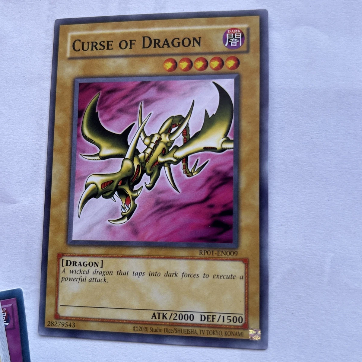 Yugioh Curse Of Dragon for sale | eBay