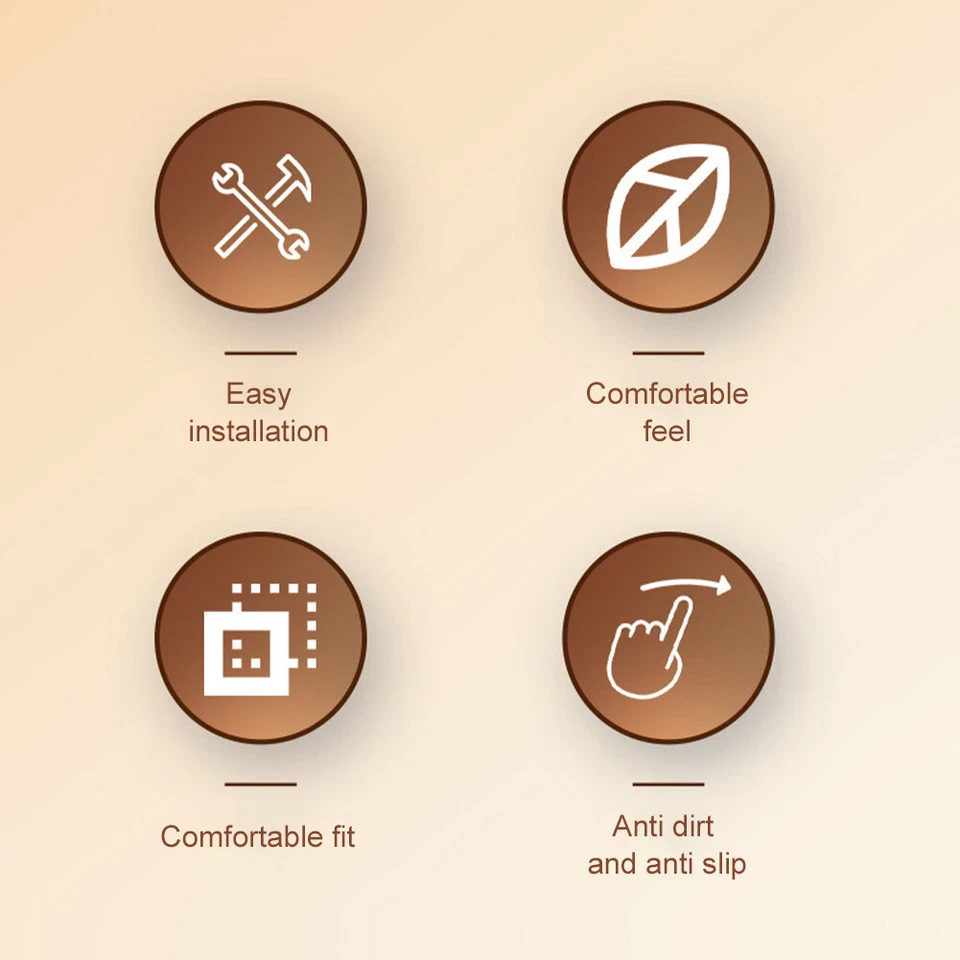 Car Gear Shift Cover Gear Shift Cover Shifter Protector Ice Silk Car Accessories - Image 3 of 4