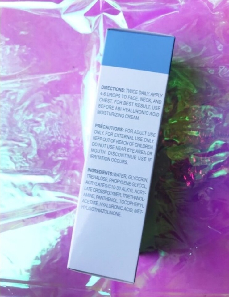 Hyaluronic Acid Serum by Abi Skincare 1.2 OZ eBay