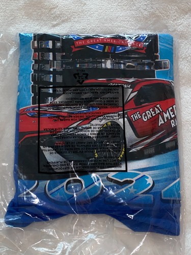 Herren T-Shirt Karierte Flagge Sport Blau 2024 Daytona 500 Champions - Bild 4 von 4