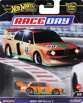 2024 Hot Wheels Premium Car Culture Race Day BMW 320 Group 5 1:64 Diecast Car