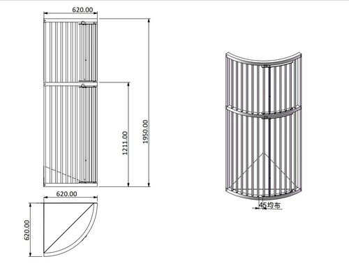 Galvanised HEAVY DUTY top & bottom opener corner Hay feeder. - Bild 5 von 11
