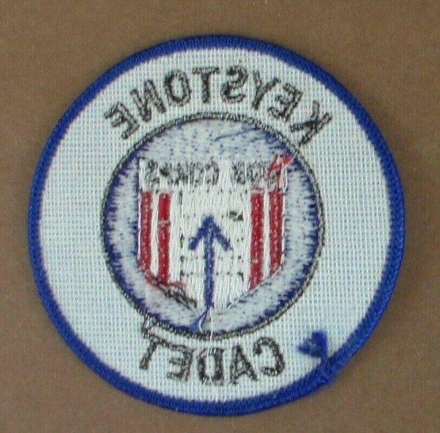 Vintage Job Corps Keystone Cadet Embroidered Patch eBay