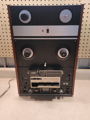 Dokorder 8020A Dub-A-Tape Reel to Reel Tape Deck Recorder Powers On AS-IS PARTS - Picture 2 of 14