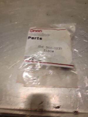 502-0237  ONAN HOSE ELBOW MDJF MDJC MARINE       DJC  NOS