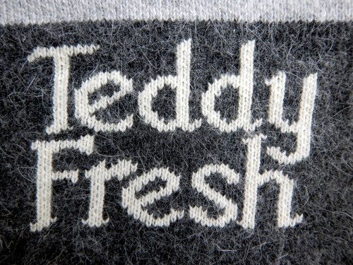 Teddy Fresh x Care Bears Designer Angora Wool Cardigan Jumper - Size XL - Picture 3 of 11