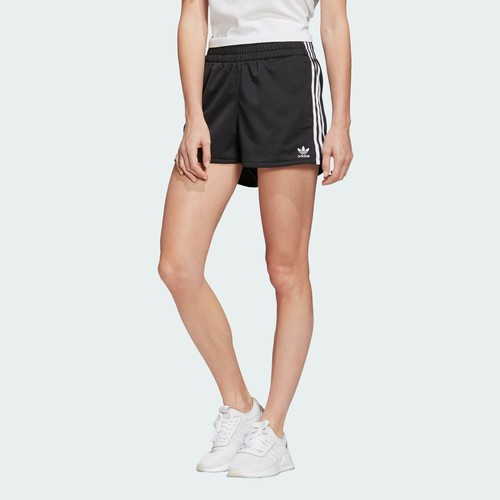 Adidas Womens 3 Stripe Shorts - Picture 7 of 12