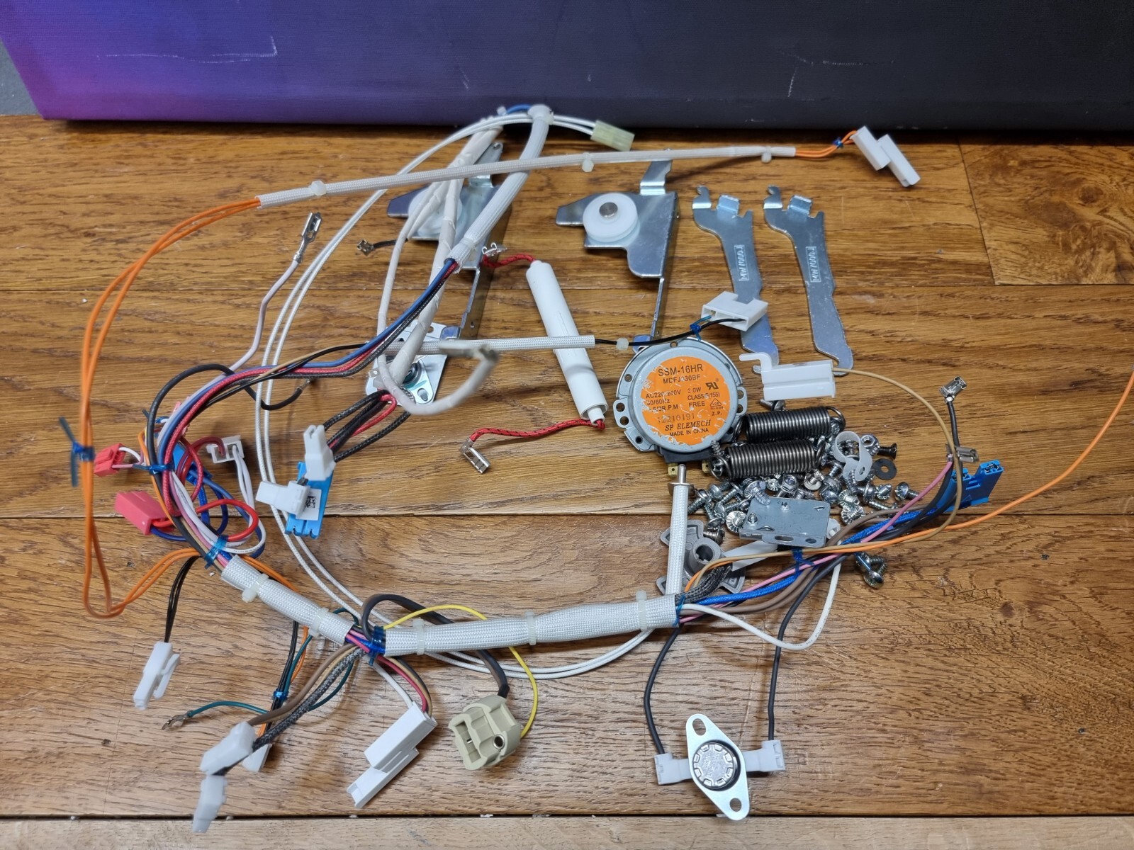 Wliring harness Thermistor e.t.c. Samsung MC32K7055CK 32L Convection Microwave