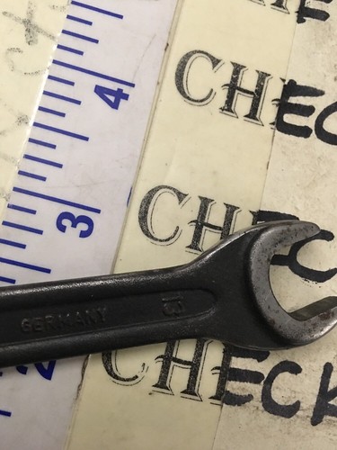 Vintage DIN 895 Wrench 17mm & 13 mm OPEN END WRENCH Made in Germany - 第 4/12 張圖片
