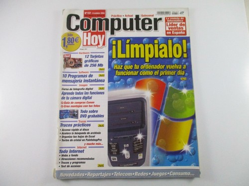 REVISTA COMPUTER HOY Nº 157 (8 OCTUBRE 2004) - - 第 1/3 張圖片