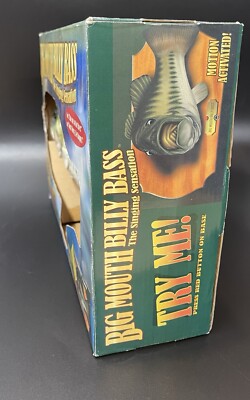 Gemmy Fish Big Mouth Billy Bass 1999 NE FONCTIONNE PAS pour une exposition de collection ou une décoration - France