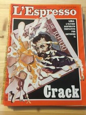 Rivista L'Espresso 1976 n.  6 Lira, ultimo tentativo per impedire il crack