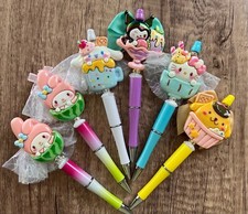 Custom beaded pens. H Kitty Gifts. Basket filler. Journal.Teen.Party.Sanrio