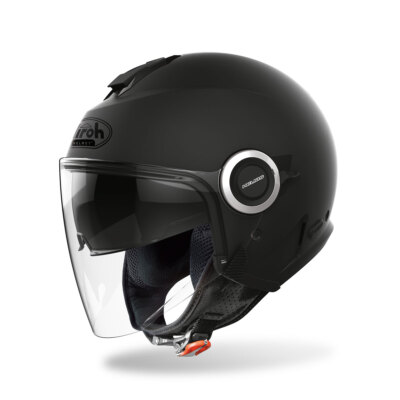 IROH HELIOS JET HELMET MATTE BLACK
