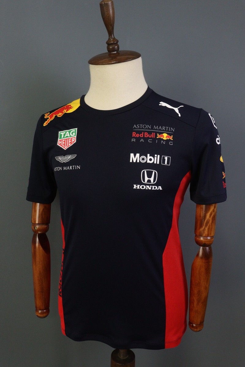 Red Bull Aston Martin Blue Racing Crew Neck Short Sleeve T