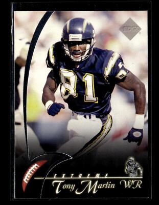 1997 Collector's Edge Extreme Foil #P142 Tony Martin San Diego Chargers